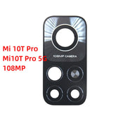 Back Camera Glass Lens For Xiaomi Mi 10T / 10T Pro  Main Camera Glass Cover With Sticker Mi10T Smartphone Repair Parts